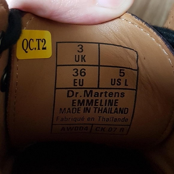 Dr Martens Emmeline Arcadia Cherry Red Boots - Picture 6 of 8